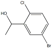 1-(5-溴-2-氯苯基)乙醇-1-醇 结构式
