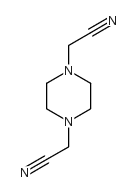 (4-氰基甲基-哌嗪-1-基)-乙腈 结构式