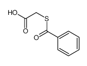 S-硫代苯甲酰巯基乙酸 结构式