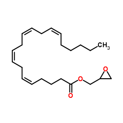 O-ARACHIDONOYL GLYCIDOL 结构式