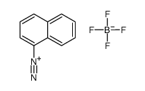 1-萘重氮四氟硼酸盐 结构式