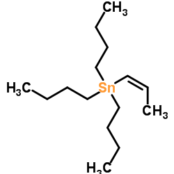 顺-三正丁基(丙烯基)锡 结构式