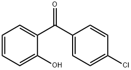 4'-氯-2-羟基二苯甲酮 结构式