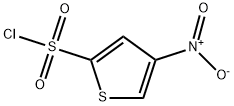 4-硝基-2-噻吩磺酰氯 结构式