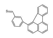 Methanethione, 3-fluoranthenylphenyl- 结构式