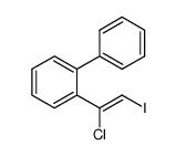 2-(1-chloro-2-iodovinyl)biphenyl 结构式