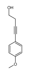 4-(4-甲氧基苯基)丁-3-炔-1-醇 结构式