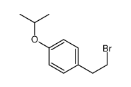 1-(2-溴乙基)-4-(1-甲基乙氧基)苯 结构式