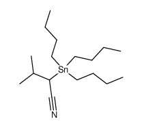Butanenitrile, 3-methyl-2-(tributylstannyl)- 结构式