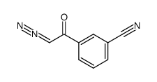 m-cyano-α-diazoacetophenone 结构式