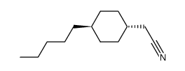 2-((1S,4R)-4-戊基环己基)乙腈 结构式