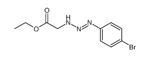 ethyl N-(p-bromophenylazo)glycinate 结构式