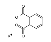 邻硝基苯甲酸钾 结构式
