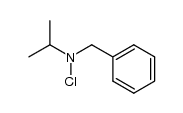 N-benzyl-N-chloropropan-2-amine 结构式