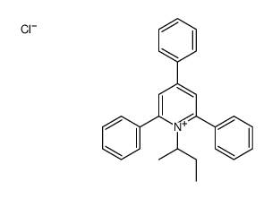 1-仲丁基-2,4,6-三苯基吡啶-1-鎓氯化物 结构式