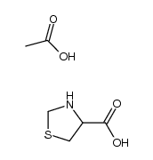 4-羧基-1,3-噻唑烷鎓乙酸盐 结构式