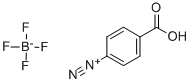 4-羧基苯重氮四氟硼酸盐 结构式