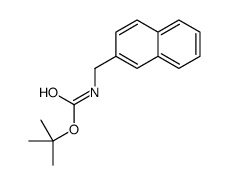 Carbamic acid, N-(2-naphthalenylmethyl)-, 1,1-dimethylethyl ester 结构式