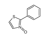2-苯基噻唑-3-氧化物 结构式