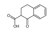 2-Naphthalenecarboxylic acid, 1,2,3,4-tetrahydro-1-oxo- 结构式