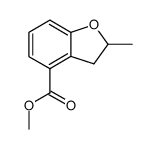 2,3-二氢-2-甲基苯并呋喃-4-羧酸甲酯 结构式