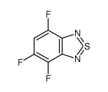 4,5,7-三氟-2,1,3-苯并噻二唑 结构式