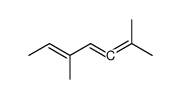 2,5-二甲基庚-2,3,5-三烯 结构式