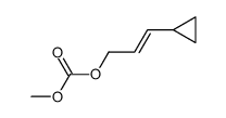 carbonic acid 3-cyclopropylallyl ester methyl ester 结构式