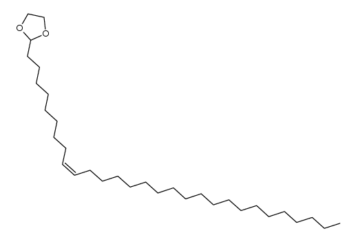 (Z)-2-(nonacos-9-en-1-yl)-1,3-dioxolane 结构式