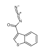 苯并[b]噻吩-3-羰基叠氮 结构式
