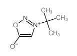 3-tert-Butylsydnone 结构式