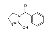 1-苯甲酰基-2-咪唑烷酮 结构式