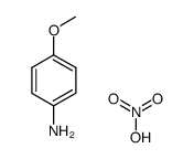 对甲氧基苯胺硝酸盐 结构式