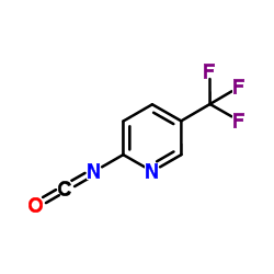 2-异氰酰基-5-(三氟甲基)吡啶 结构式