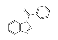 Methanethione, 1H-benzotriazol-1-ylphenyl- 结构式