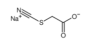 硫氰基乙酸钠 结构式