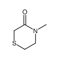 3-Thiomorpholinone, 4-methyl- 结构式