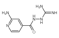 4-Pyridinecarboxylicacid,2-amino-,2-(aminoiminomethyl)hydrazide(9CI) 结构式
