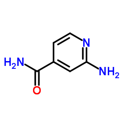 2-氨基吡啶-4-氨甲酰 结构式
