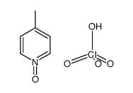 4-甲基吡啶-1-氧化物 高氯酸盐(2:1) 结构式