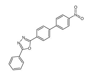 2-(4'-硝基联苯-4-基)-5-苯基-1,3,4-恶二唑 结构式