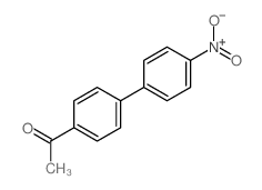 1-(4'-nitro[1,1'-biphenyl]-4-yl)ethan-1-one 结构式