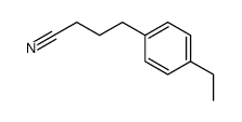 4-乙基苯丁腈 结构式