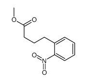 2-硝基苯丁酸甲酯 结构式