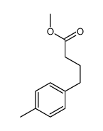 4-甲基苯丁酸甲酯 结构式