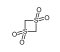 1,3-二硫杂环丁烷-1,1,3,3-四氧化物 结构式