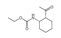 Carbamic acid, (2-acetylcyclohexyl)-, ethyl ester (9CI) 结构式