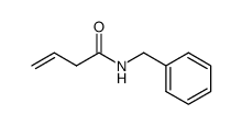 3-Butenamide, N-(phenylmethyl)- 结构式