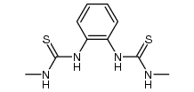 Thiourea, N,N''-1,2-phenylenebis[N'-methyl- 结构式