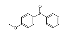 1-甲氧基-4-(苯基亚磺酰基)苯 结构式